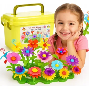 ostatní stavebnice Stavebnice kostky Martius KvětyWKUFERKU 135 dílů plastové