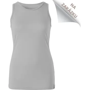 Crawler Dámské merino tílko - na zakázku Výběr barvy/vzoru: Fialový melír, Velikost: L