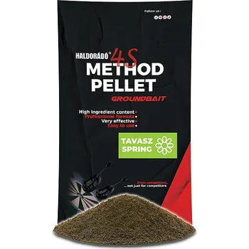 Návnadová surovina Haldorádó Vnadící směs 4S Method Pellet Groundbait Jaro 400 g