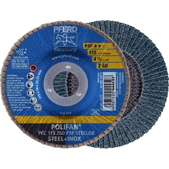 Brusný kotouč PFERD TOOLS 69300936 PFC 115 Z 40 START STEELOX vějířovitý brusný kotouč Průměr 115 mm Ø otvoru 22.23 mm 10 ks