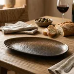 Plochá deska 33x18 cm Měděný oheň - VERLO