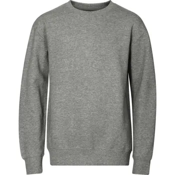 Chlapecké kalhoty MALFINI Mikina Crew, dětská MAL-4271211 10 roků Melír šedá tmavá