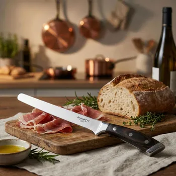 Kuchyňský nůž BUGATTI Ergo Pakka 23 cm - kuchyňský nůž na maso z nerezové oceli