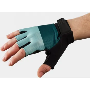 Cyklistické rukavice TREK Circuit unisex rukavice s gelem dvojí hustoty blue-sage, L