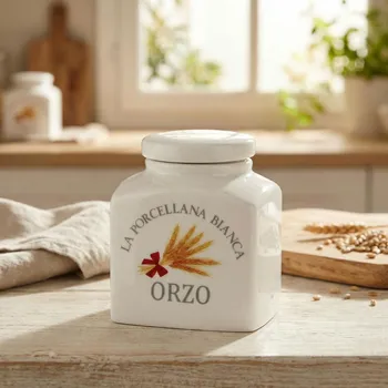 Dóza na potraviny LA PORCELLANA BIANCA Conserva 0,5 l - porcelánová nádoba na sypké potraviny s víkem