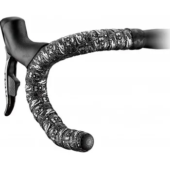 omotávka na kolo CICLOVATION omotávka Leather Touch Minimalism Happy Dogs Silver