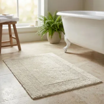 Koupelnová předložka Bavlněný koupelnový kobereček KLEINE WOLKE ARIZONA 120 x 70 cm