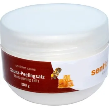 Vonná esence pro vířivku Harvia Peelingová sůl do sauny - Med, 200g