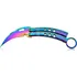 Bojový nůž Kandar Karambit Butterfly Rainbow N-161