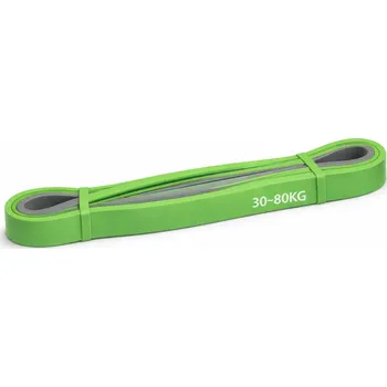 Merc sport Posilovací guma Power Band TPE – zelená (30–80 kg) Cena za odběr více kusů: 10 a více kusů