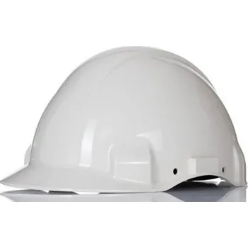 Pracovní přilba 3M Přilba EN 397, Bílá, Vysokohustotní polyetylén Integrovaný potní pásek Nastavitelný Mikro G3000/G3001