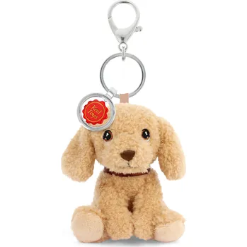 plyšák Keeleco Přívěsek na Tašku Cavapoo 12 cm