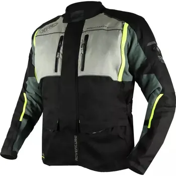 Moto bunda Pánská bunda Xrc Winkle 2.0 Wtp adventure black/grey/fluo - M / šedá
