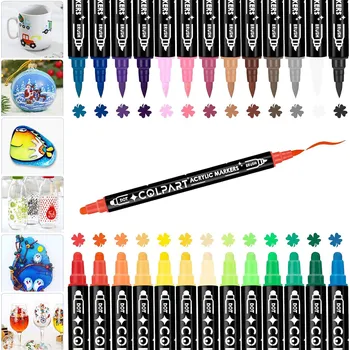 26 KS FIXY PRO DOSPĚLÉ I DĚTI, AKRYLOVÉ FIXY PRO MALOVÁNÍ