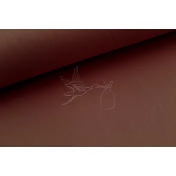 Vínovo-hnědá - bavlněné plátno, šíře 240cm - 129