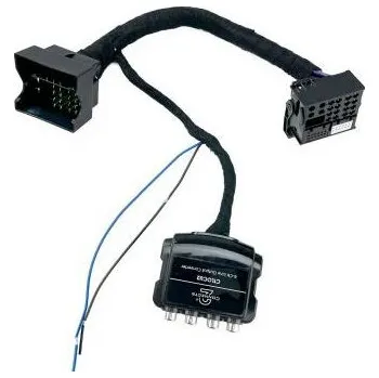 Auto elektroinstalace 4 kanálová redukce MOST, CINCH, pc1-634