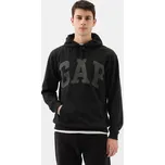 Mikina GAP Logo Pullover Hoodie True Black XS