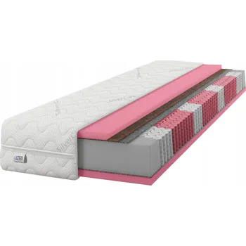 Matrace Matrace 70x200 pružinová Multipocket Kokos HR H3 H4 středně tvrdá
