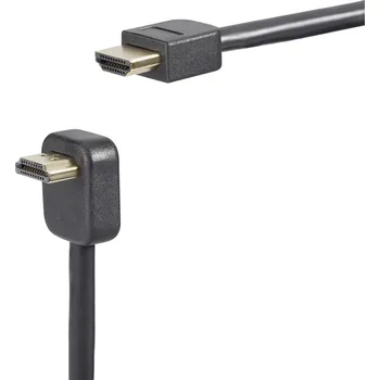 Audio kabel SpeaKa Professional HDMI kabel Zástrčka HDMI-A, Zástrčka HDMI-A 0.90 m černá SP-7870068 4K UHD, Audio Return Channel, pozlacené kontakty HDMI kabel