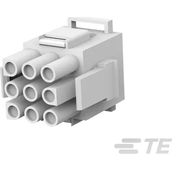 Elektrický konektor TE Connectivity MATE-N-LOK zástrčkový konektor na kabel 9, rozteč 6.35 mm, 770021-1, 1 ks