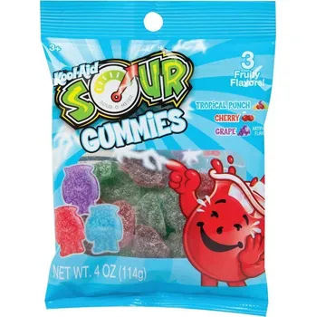 Bonbon Kool-Aid kyselé žvýkací bonbony s ovocnou příchutí 113 g