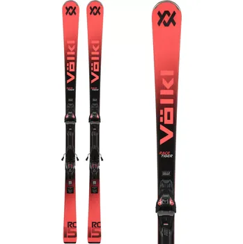 Sjezdové lyže Sjezdové lyže Völkl Racetiger RC Red + vázání Marker VMotion 10