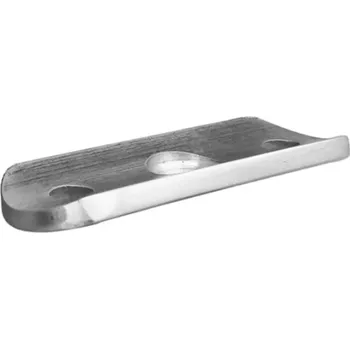 Zábradlí Hahn Steel Montážní destička pro madlo pr. D42,4 mm, Nerez AISI 316, broušená