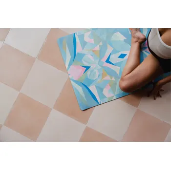 podložka na cvičení Designová jogamatka Yoga Design Lab Combo Mat 3,5 mm Butterfly Glow