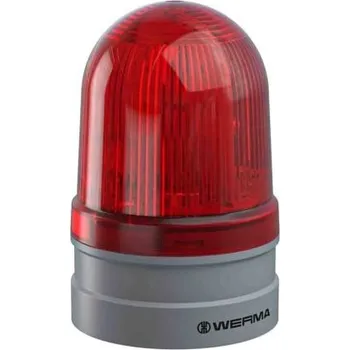 Maják Výstražný maják, řada: EvoSIGNAL Midi Blikající, stálé barva Červená LED 175mA Montáž na základnu 12 V, 24 V