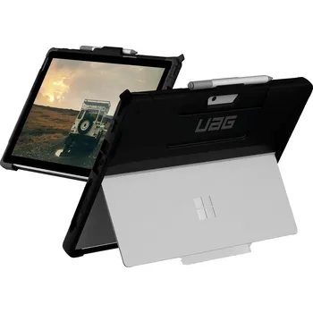 Tablet Urban Armor Gear Scout Handstrap Case obal na tablet Microsoft Surface Pro 9, Surface Pro 10 33 cm (13) Backcover černá