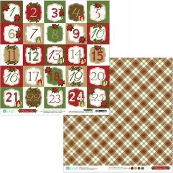 Balící papír Ozdobný papír v roli, oboustranný dekorativní papír DpCraft, 1 arch, 190 g/m2