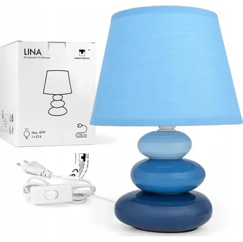 Stojací lampa Noční lampa Urban se stínidlem LED E14