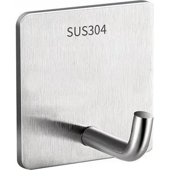 Věšák Kuchyňský Wieszak , nástěnný háček, samolepicí na ručníky, utěrky z nerezové oceli