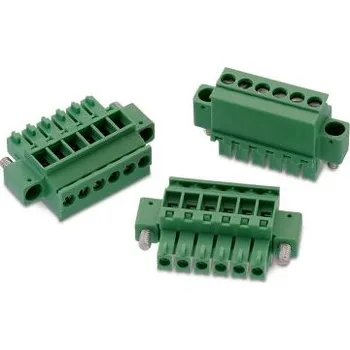 Elektrický konektor Svorkovnice PCB, řada: 3651, rozteč: 3.5mm, počet řad: 1, počet kontaktů: 8, orientace těla: Horizontální, Kabelová