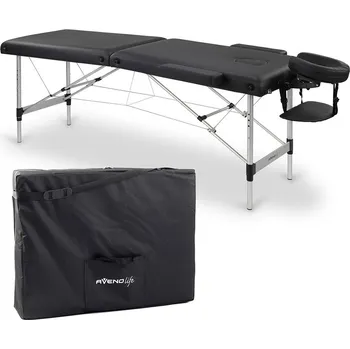 Masáž Habys Nadia - hliníkové přenosné masážní lůžko výškově nastavitelné