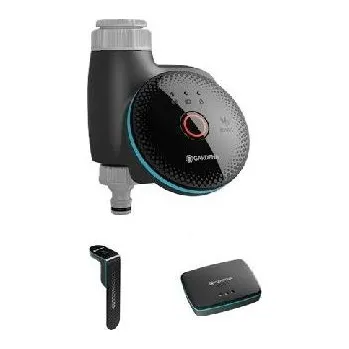 Příslušenství k čerpadlu Gardena Smart System - Sada zavlažovací jednotky Smart, jednotky Smart Gateway a senzoru 19045-20