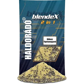 Návnadová surovina Haldorádó Vnadící směs BlendeX 2in1 800 g Kokos-Tygří ořech