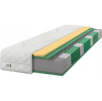 Matrace Matrace 120x200 pružinová Multipocket Visco HR H3 H4 středně tvrdá