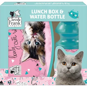 Svačinový box Sada lahev na pití Derform 330 ml a svačinový box