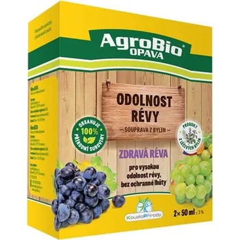 Insekticid Přípravek pro odolnost révy AGROBIO Zdravá Réva 2x50ml