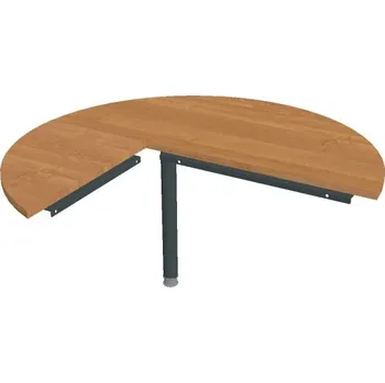 Psací stůl Stůl jednací pravý - CP 22 P N - OLŠE , ČERNÁ Ral 9005