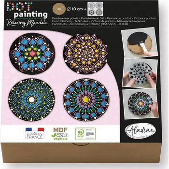kreativní sada Sada na malování tečkami Kolečka