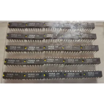 MH7405 , 6x invertor s otevřeným kolektorem, DIL14