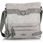 Dámská Dámská kabelka RIEKER H1346-40 šedá S6 H1346-40 GREY COMBINATION F/S6 -UNI-