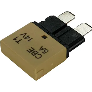 Autopojistky HansorCBE1-0514 automatická plochá pojistka, 14 V, 5 A, 1 ks