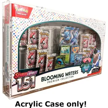 Karetní hra Akrylový box Pokemon 151 Blooming Waters Premium Collection