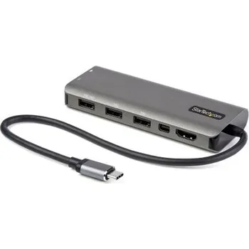 Dokovací stanice USB, 3840 x 2160, počet zobrazení: 1, počet portů USB: 4, video připojení: HDMI, Mini DisplayPort,