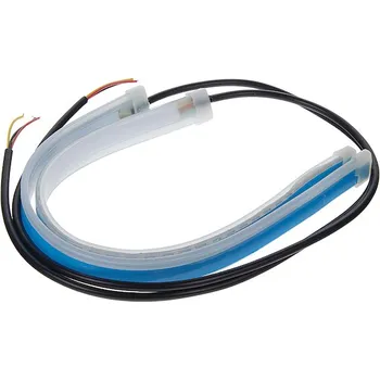 Přídavný světlomet LED pásek, dynamické blinkry oranžová, poziční světla bílá, 30 cm, 96UN07-30