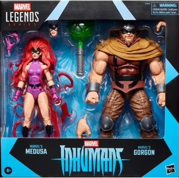 Figurka Akční figurky Marvel Legends Series Inhumans Medusa a Gorgon 15cm
