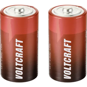 Článková baterie VOLTCRAFT Industrial LR14 baterie malé mono C alkalicko-manganová 7500 mAh 1.5 V 2 ks